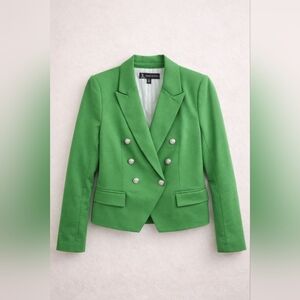Jules & Leopold Green Blazer Silver Buttons Size M